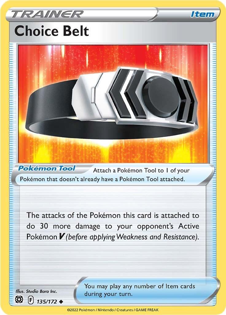 Choice Belt #135 Pokemon Brilliant Stars