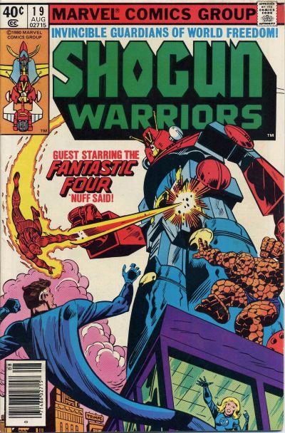 Shogun Warriors [Newsstand] #19 (1980) Comic Books Shogun Warriors