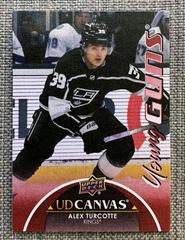 Alex Turcotte Hockey Cards 2021 Upper Deck UD Canvas Prices
