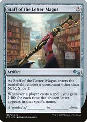Staff of the Letter Magus Magic Unstable Prices