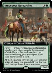 Innocuous Researcher [Extended Art] #348 Magic Murders at Karlov Manor Commander Prices