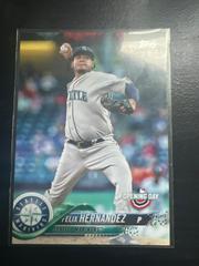 Felix Hernandez [Pitching] Baseball Cards 2018 Topps Opening Day Prices