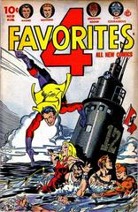Four Favorites #19 (1945) Comic Books Four Favorites Prices
