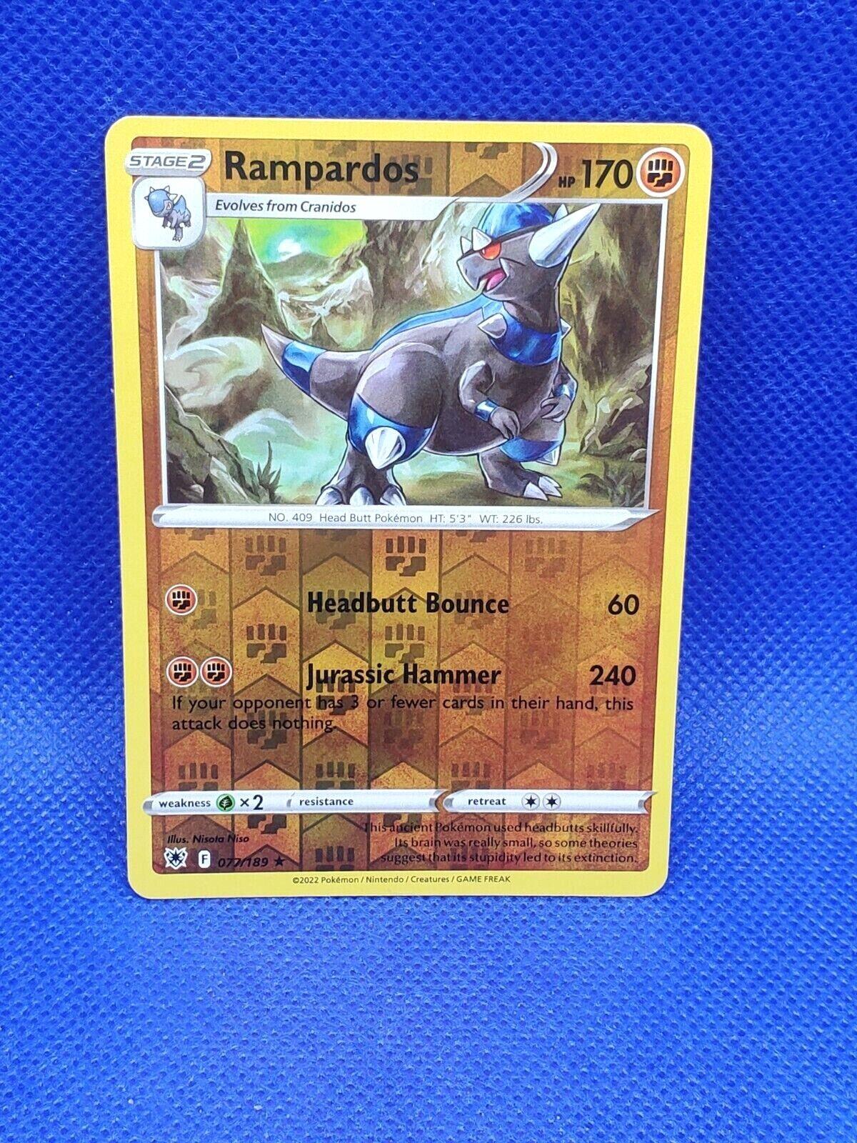 Rampardos [Reverse Holo] #77 Pokemon Astral Radiance