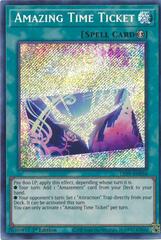 Amazing Time Ticket [1st Edition] YuGiOh Lightning Overdrive Prices
