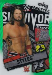 AJ Styles [Green] #164 Wrestling Cards 2021 Topps Slam Attax Chrome WWE Prices