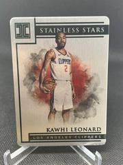 Kawhi Leonard Basketball Cards 2019 Panini Impeccable Stainless Stars Prices