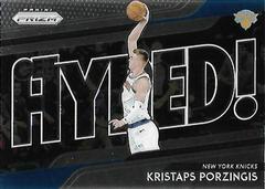 Kristaps Porzingis #3 Basketball Cards 2018 Panini Prizm Get Hyped Prices