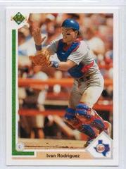 Ivan Rodriguez #55F Baseball Cards 1991 Upper Deck Final Edition Prices