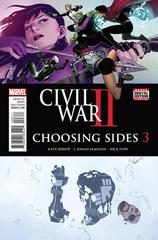 Civil War II: Choosing Sides #3 (2016) Comic Books Civil War II: Choosing Sides Prices