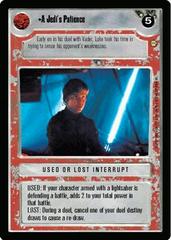 A Jedi's Patience [Limited] Star Wars CCG Tatooine Prices