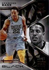 Desmond Bane [Copper] #2 Basketball Cards 2022 Panini Black Prices