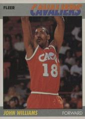 John Williams Basketball Cards 1987 Fleer Prices