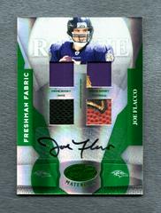 Joe Flacco [Mirror Emerald Material] #220 Football Cards 2008 Leaf Certified Materials Prices