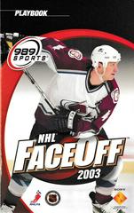 Manual - Front | NHL Faceoff 2003 Playstation 2