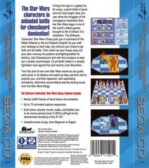 Star Wars Chess - Back | Star Wars Chess Sega CD