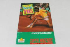 David Crane'S Amazing Tennis - Manual | David Crane's Amazing Tennis Super Nintendo