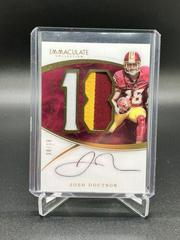 Josh Doctson [Patch Autograph] #126 Football Cards 2016 Panini Immaculate Prices