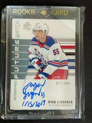 Ryan Lindgren [Autograph Inscribed] Hockey Cards 2019 SP Authentic Prices