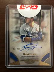 Gavin Lux [Break Out Autograph] #BOA-GL Baseball Cards 2021 Topps Tier One Prices