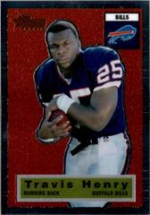 Travis Henry [Retrofractor] Football Cards 2001 Topps Heritage Prices
