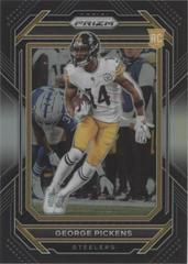 George Pickens [Silver] Football Cards 2022 Panini Chronicles Prizm Black Prices
