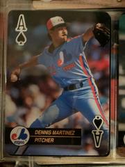 Dennis Martinez [Ace of Spades] Baseball Cards 1992 U.S. Playing Card Aces Prices