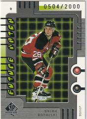 Brian Rafalski #106 Hockey Cards 1999 SP Authentic Prices