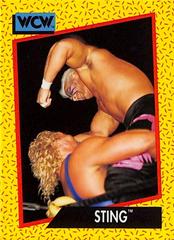 Sting #5 Wrestling Cards 1991 Impel WCW Prices