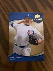 Ryan Dempster #90 Baseball Cards 2009 Upper Deck Icons Prices