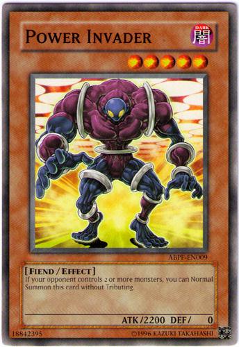 Power Invader ABPF-EN009 YuGiOh Absolute Powerforce