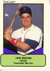 John Marzano #437 Baseball Cards 1990 ProCards AAA Prices