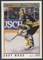 Andy Moog #133 Hockey Cards 1991 O-Pee-Chee Premier Prices