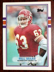 Bill Maas Football Cards 1989 Topps Prices
