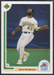 Dave Henderson Baseball Cards 1991 Upper Deck Final Edition Prices