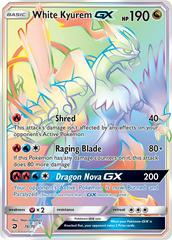 White Kyurem GX #74 Pokemon Dragon Majesty Prices