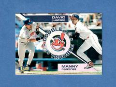 Manny Ramirez, David Justice #20DT Baseball Cards 1998 Ultra Double Trouble Prices