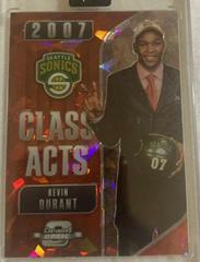 Kevin Durant [Red Cracked Ice] Basketball Cards 2018 Panini Contenders Optic Class Acts Prices