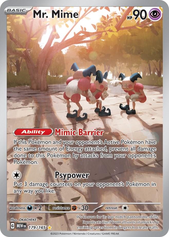 Mr. Mime #179 Pokemon Scarlet & Violet 151