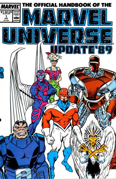 The Official Handbook of the Marvel Universe - Update 89 #1 (1989) Comic Books Official Handbook of the Marvel Universe Update '89