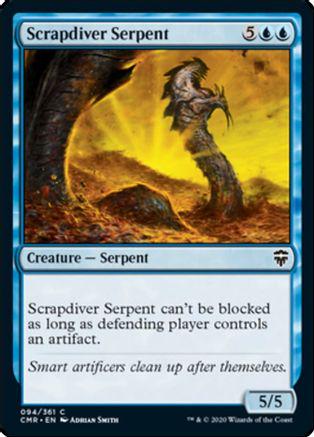 Scrapdiver Serpent Magic Commander Legends