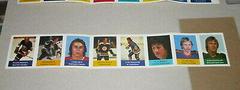 Don Martineau Hockey Cards 1974 NHL Action Stamps Prices