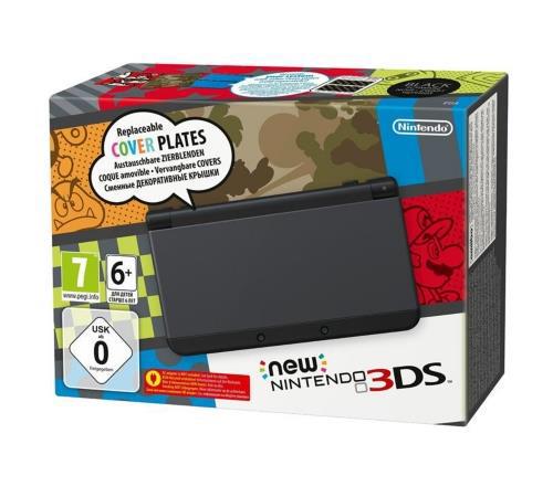 New Nintendo 3DS Black Cover Art