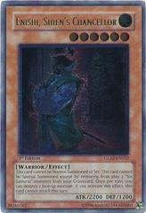 Enishi, Shien's Chancellor [Ultimate Rare 1st Edition] YuGiOh Gladiator's Assault Prices