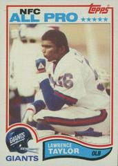Lawrence Taylor [All Pro] #434 Football Cards 1982 Topps Prices