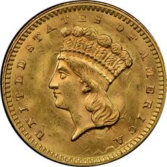 1861 Coins Gold Dollar Prices