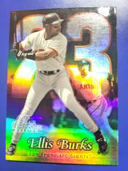 Ellis Burks [Row 2] #65 Baseball Cards 1999 Flair Showcase Prices