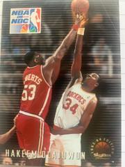 Hakeem Olajuwon NBA Playoff Performance Basketball Cards 1993 Skybox Premium Prices