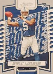 Anthony Richardson Football Cards 2023 Panini Absolute Prices