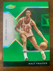 Walt Frazier [Green Refractor] #133 Basketball Cards 2004 Finest Prices